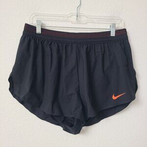 NEW Nike Pro Elite 2" Brief-Lined Running Shorts DA2943-014 Size XL Black Orange